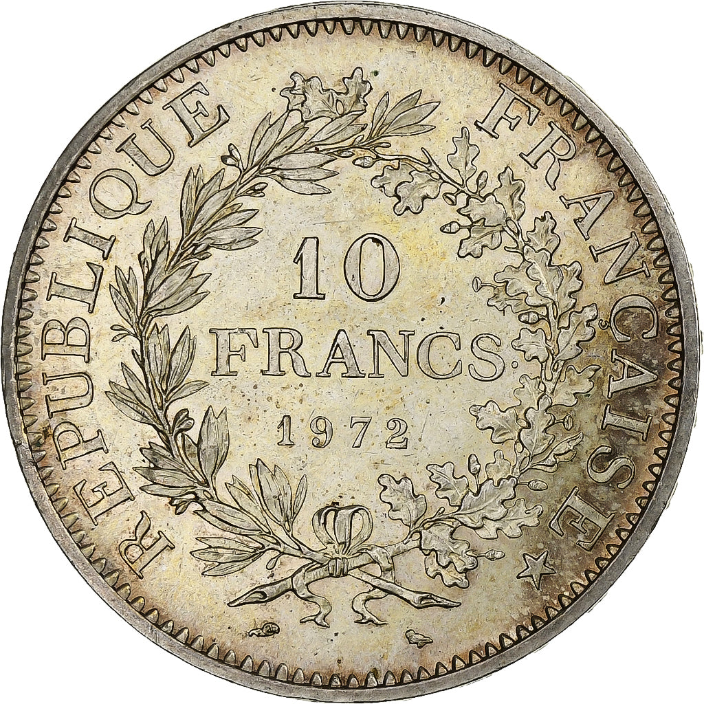 Francia, 10 Francs, Hercule, 1972, Paris, Argento, SPL, Gadoury:813, KM:932