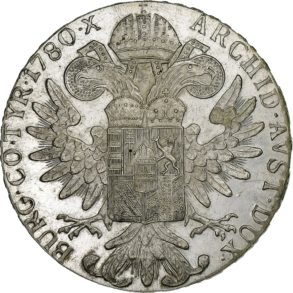 Austria, Maria Theresa, Thaler, 1780, COPY, Silver, MS(63), KM:T1