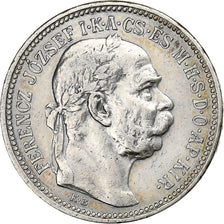 Hungary, Franz Joseph I, Korona, 1915, Silver, EF(40-45), KM:492