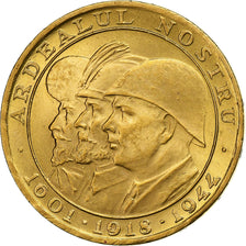 Romania, Mihai I, 20 Lei, 1944, Gold, MS(60-62), KM:M13