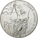 France, 100 Francs, Liberté guidant le peuple, 1993, Silver, MS(63)