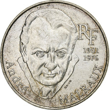 Frankreich, 100 Francs, André Malraux, 1997, Silber, SS+, KM:1188