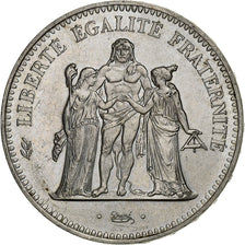 France, 50 Francs, Hercule, 1974, Hybrid issue, Silver, AU(55-58), Gadoury:882a