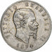 Italy, Vittorio Emanuele II, 5 Lire, 1874, Milan, Silver, EF(40-45), KM:8.3
