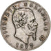 Italy, Vittorio Emanuele II, 5 Lire, 1877, Rome, Silver, VF(30-35), KM:8.4