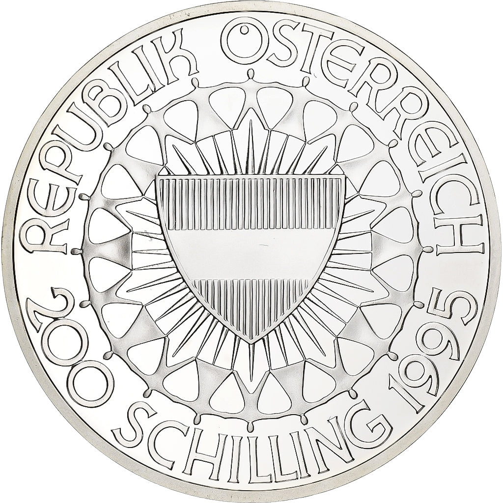 Austria, 200 Schilling, 1995, Plata, FDC, KM:3026