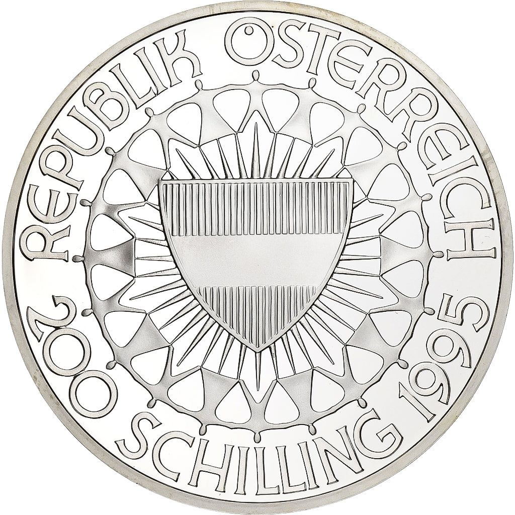 Austria, 200 Schilling, 1995, Plata, FDC, KM:3027