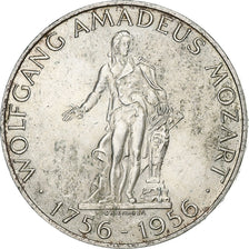Austria, 25 Schilling, 1956, Plata, EBC, KM:2881