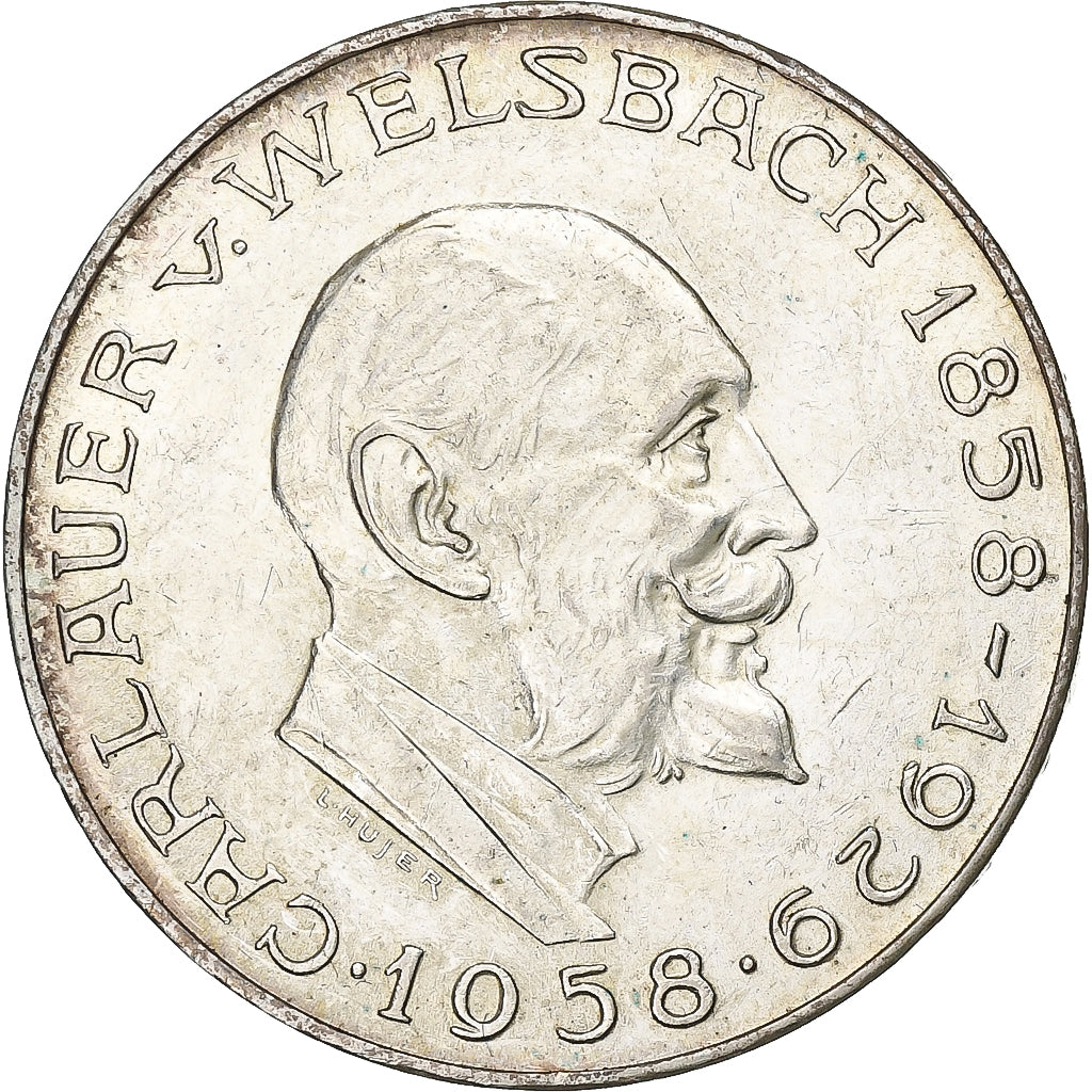 Österreich, 25 Schilling, 1958, Silber, VZ, KM:2884