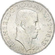 Austria, 25 Schilling, 1959, Plata, EBC, KM:2887