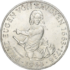 Austria, 25 Schilling, 1963, Plata, EBC, KM:2893