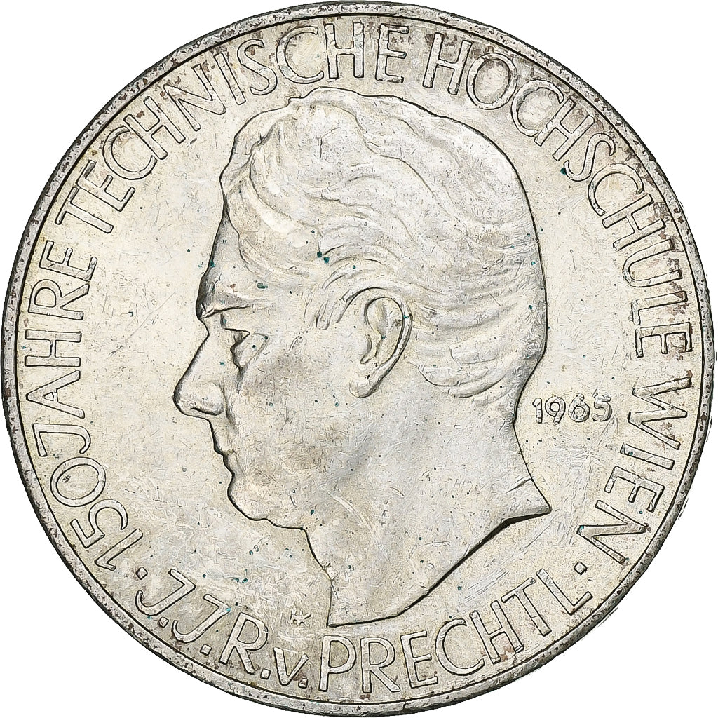 Austria, 25 Schilling, 1965, Plata, EBC, KM:2897