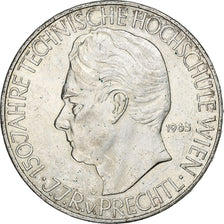 Austria, 25 Schilling, 1965, Plata, EBC, KM:2897