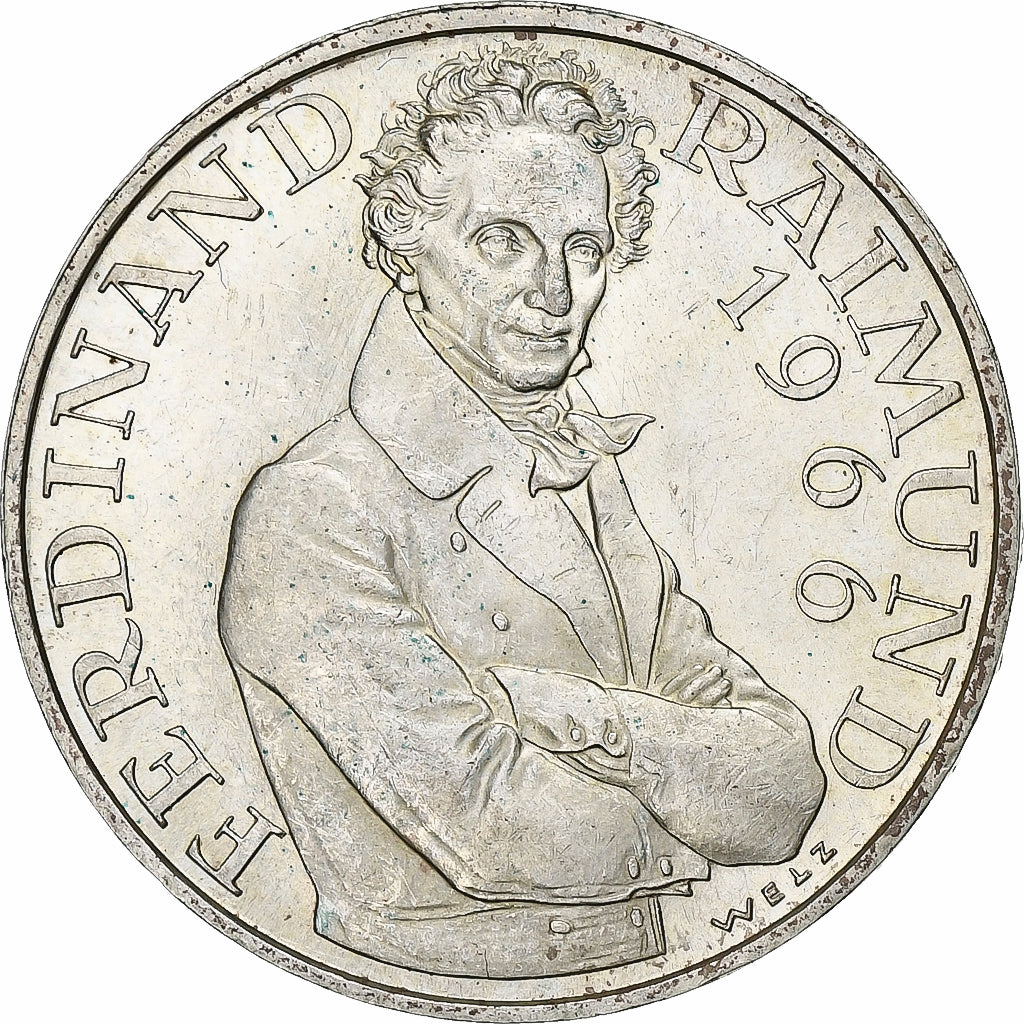 Oostenrijk, 25 Schilling, 1966, Zilver, PR, KM:2899