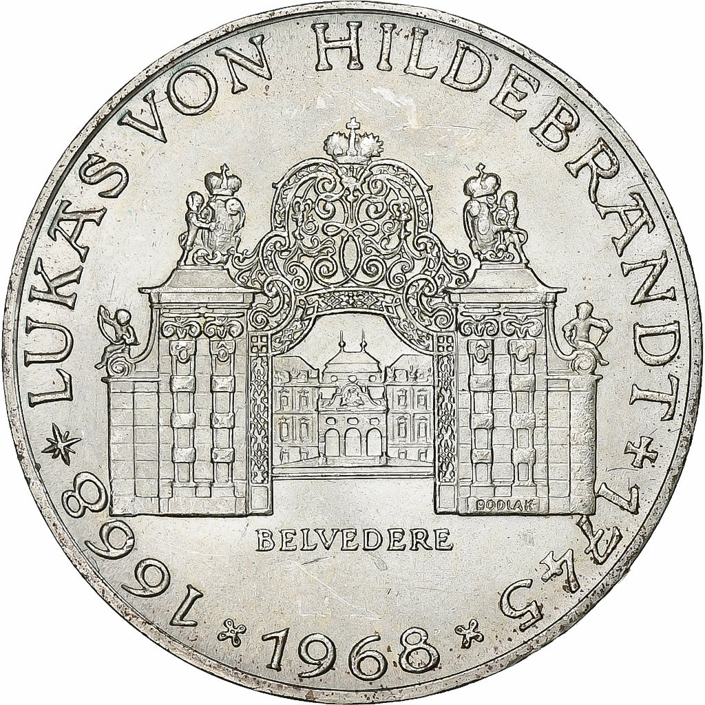 Austria, 25 Schilling, 1968, Silver, MS(60-62), KM:2903