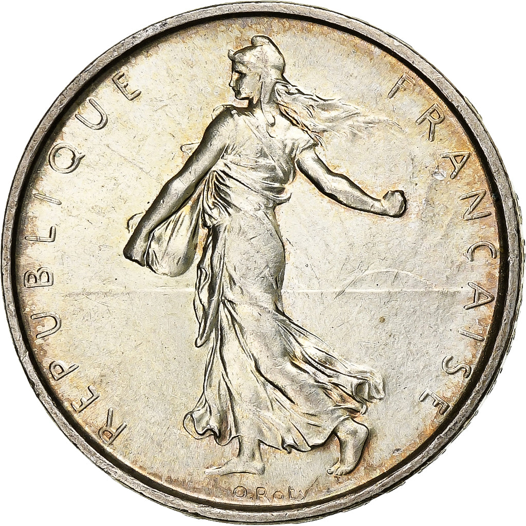 Francia, 5 Francs, Semeuse, 1966, Paris, Argento, SPL, Gadoury:770, KM:926