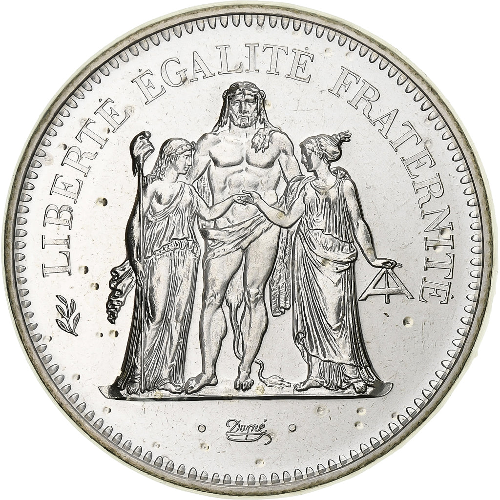 France, 50 Francs, Hercule, 1980, Paris, série FDC, Silver, MS(65-70)