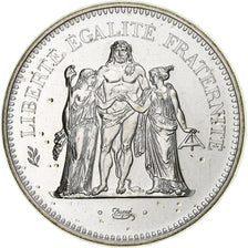 France, 50 Francs, Hercule, 1980, Paris, série FDC, Silver, MS(65-70)