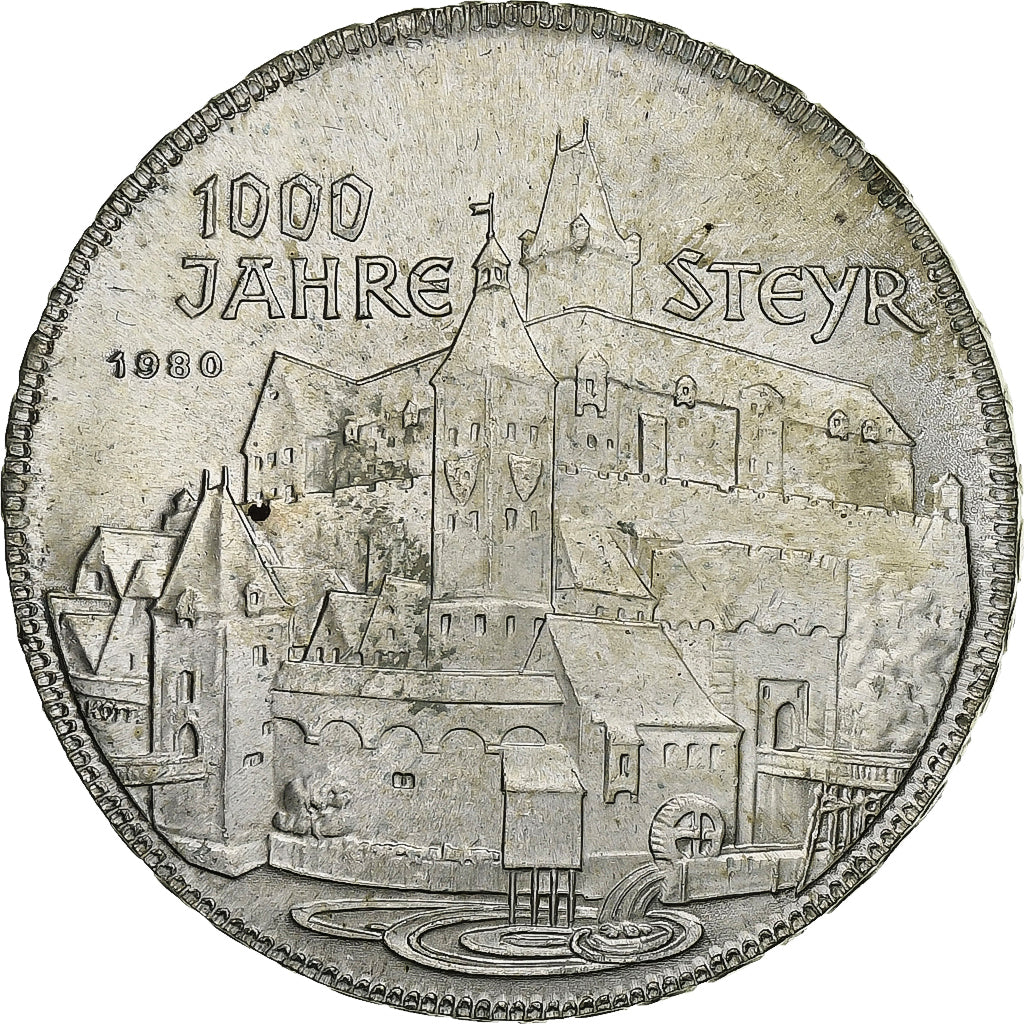 Austria, 500 Schilling, 1980, Vienne, Argento, SPL, KM:2947