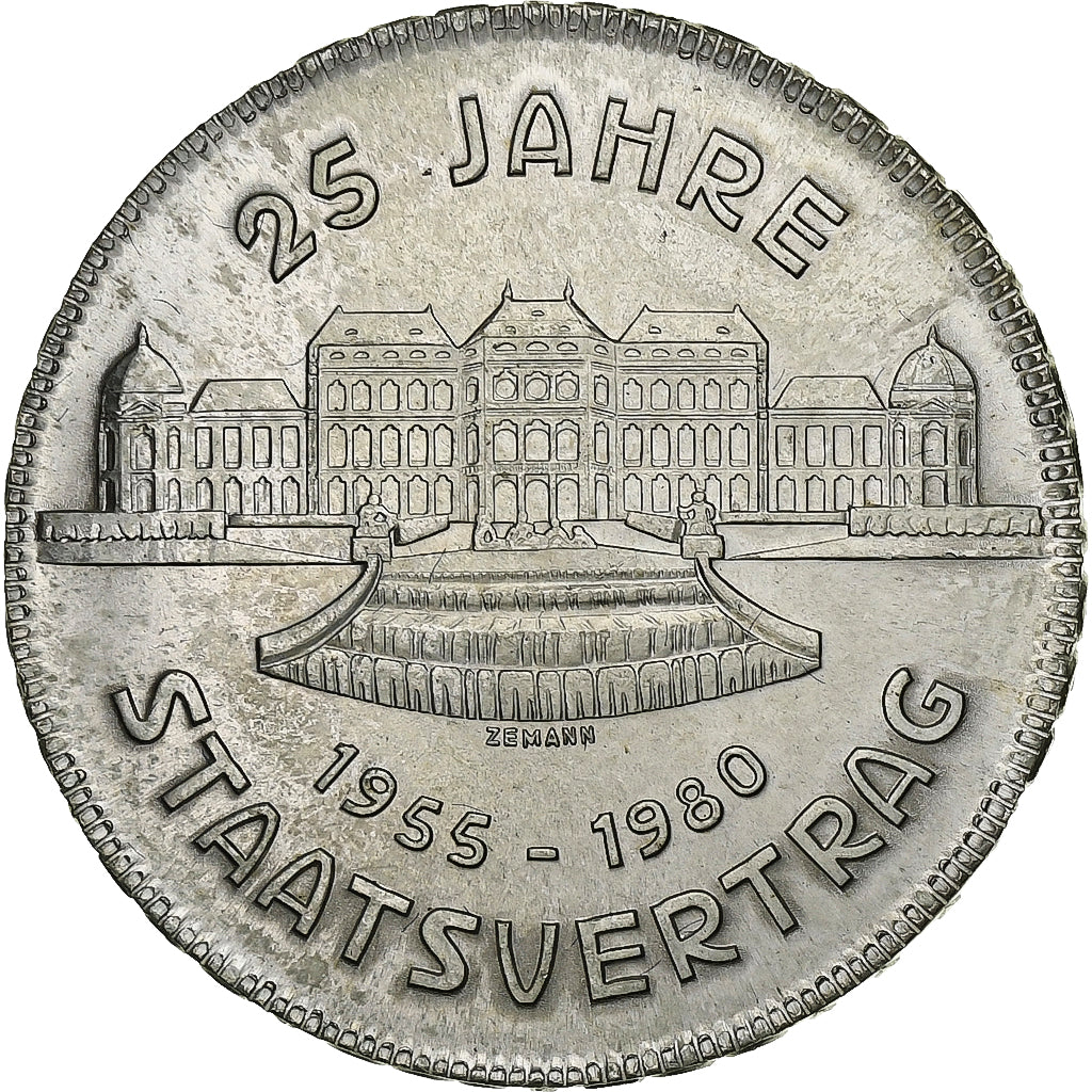 Österreich, 500 Schilling, 1980, Vienna, Silber, UNZ, KM:2948