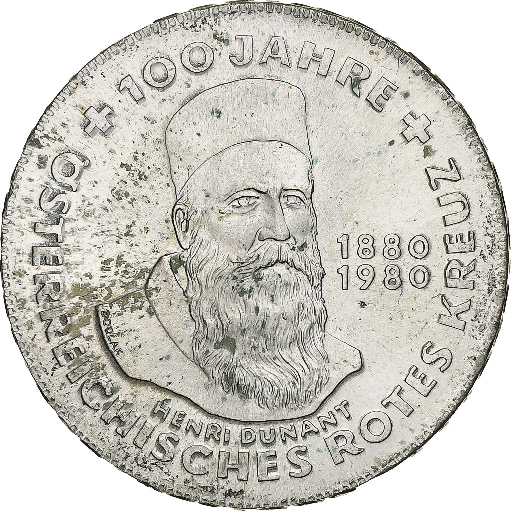 Austria, 500 Schilling, 1980, Silver, MS(60-62), KM:2950