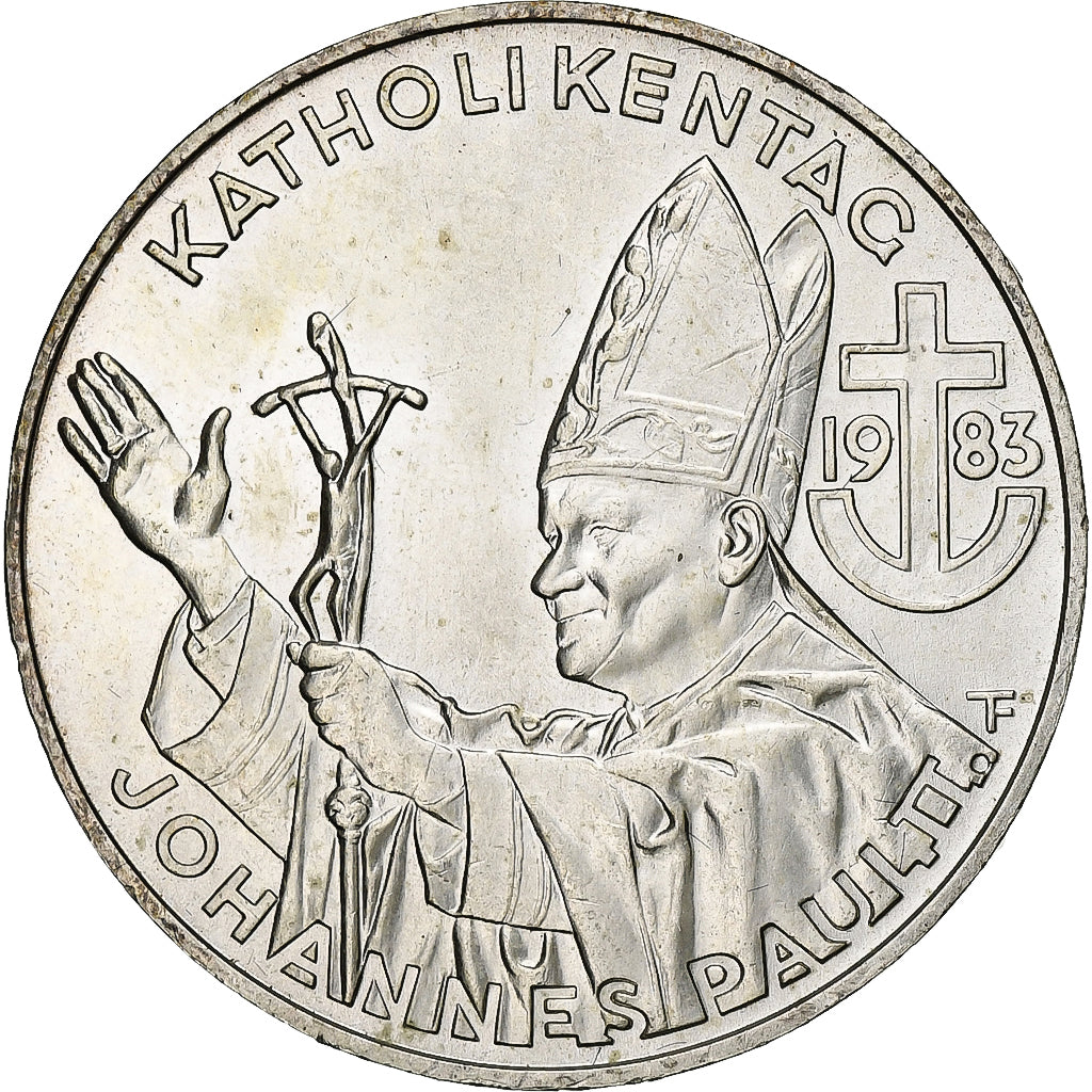 Austria, 500 Schilling, 1983, Vienna, Silver, MS(60-62), KM:2963