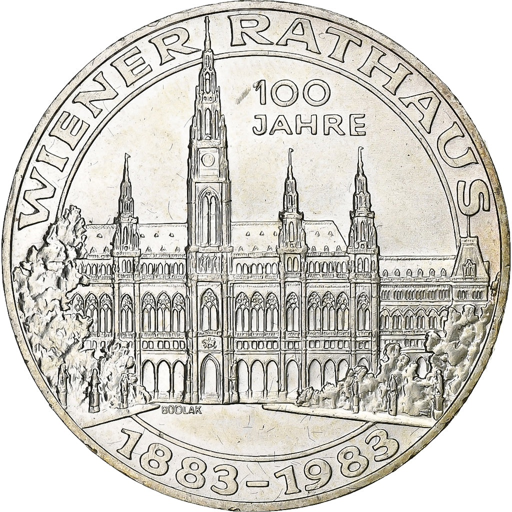 Austria, 500 Schilling, 1983, Vienna, Silver, MS(63), KM:2962