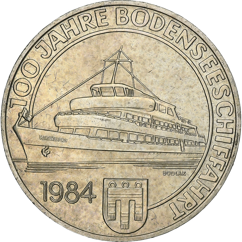 Austria, 500 Schilling, 1984, Vienna, Srebro, MS(60-62), KM:2967