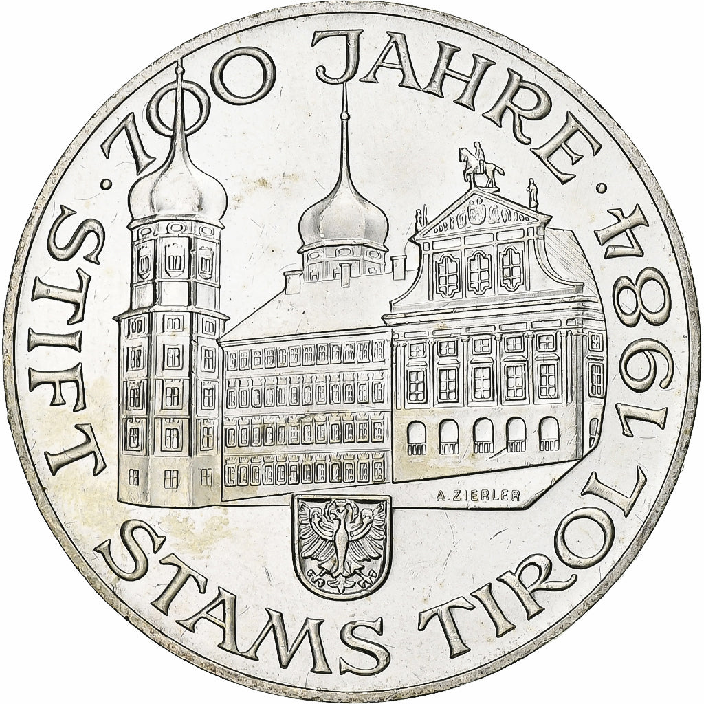 Austria, 500 Schilling, 1984, Vienna, Srebro, MS(60-62), KM:2968