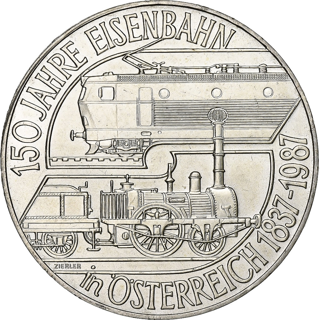 Áustria, 500 Schilling, 1987, Vienna, Prata, AU(55-58), KM:2981