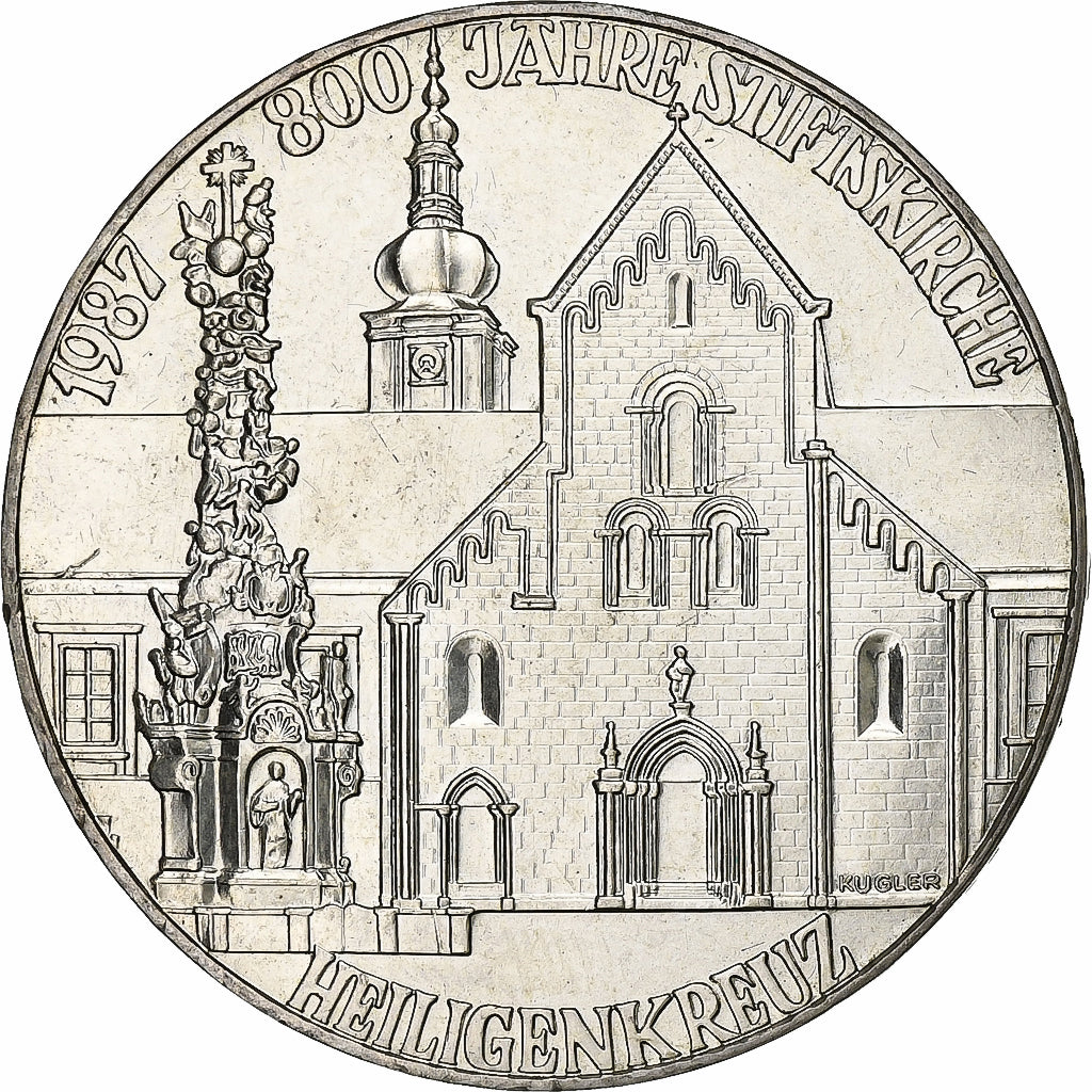 Oostenrijk, 500 Schilling, 1987, Vienna, Zilver, UNC-, KM:2983