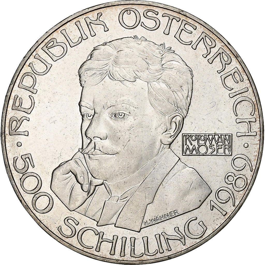 Austria, 500 Schilling, 1989, Vienne, Silver, MS(63), KM:2991