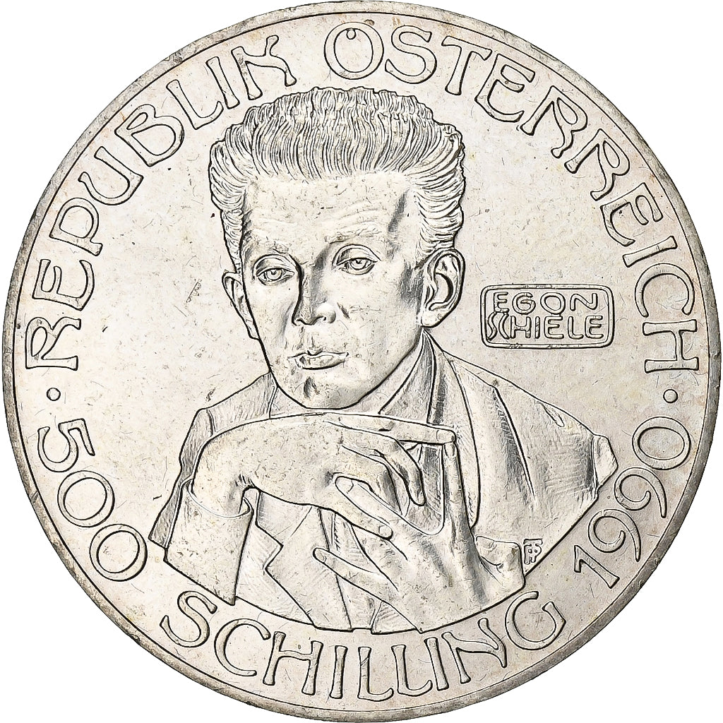 Austria, 500 Schilling, 1990, Vienna, Silver, MS(60-62), KM:2992