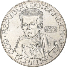Austria, 500 Schilling, 1990, Vienna, Silver, MS(60-62), KM:2992