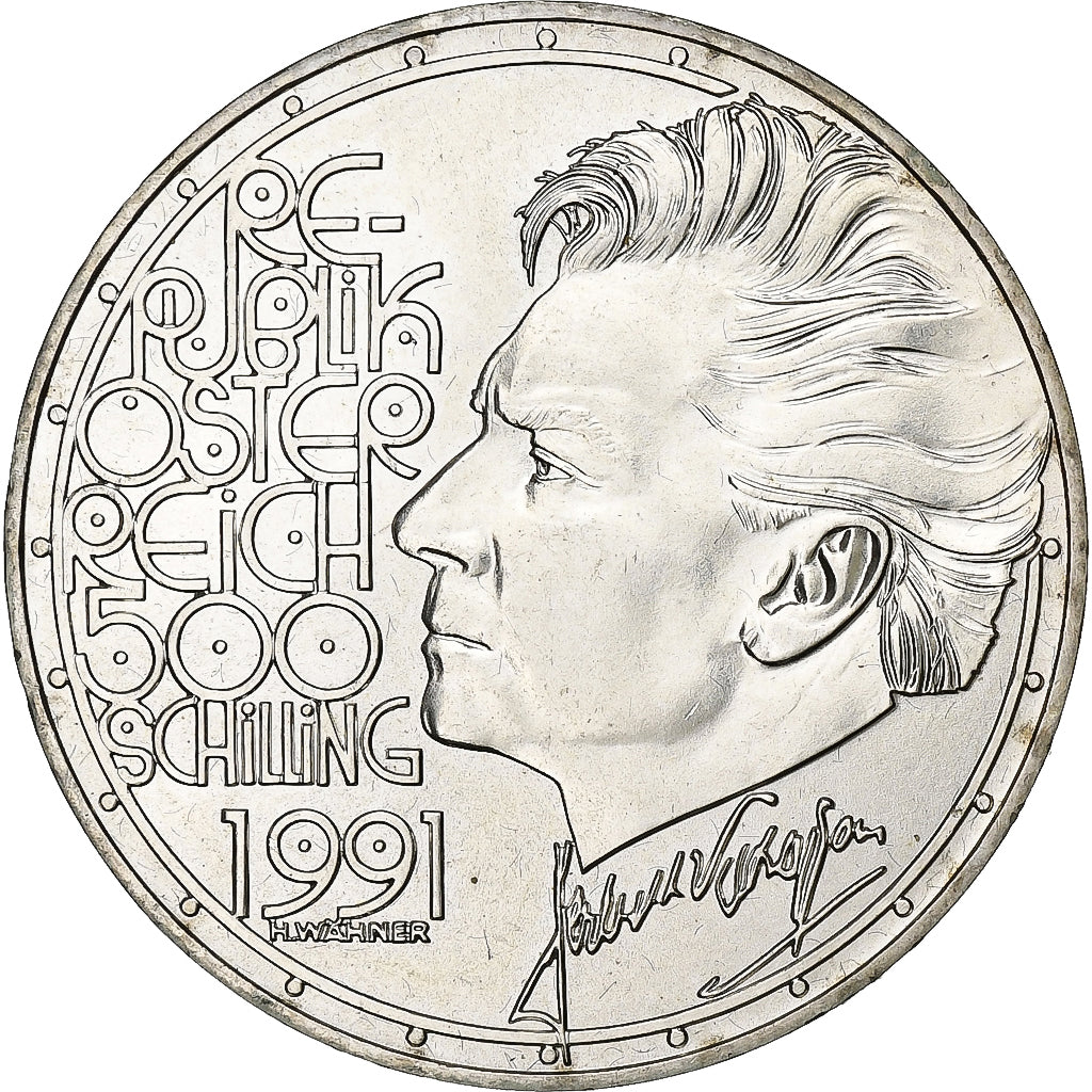 Austria, 500 Schilling, 1992, Vienna, Silver, MS(63), KM:3000