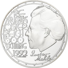 Österreich, 500 Schilling, 1992, Vienna, PP, Silber, UNZ+, KM:3010