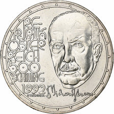 Austria, 500 Schilling, 1992, Vienna, Silver, MS(60-62), KM:3021