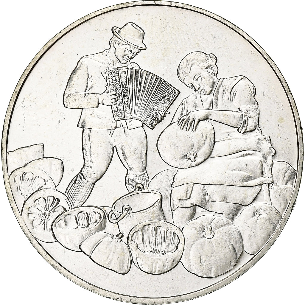 Áustria, 500 Schilling, 1995, Vienna, Prata, MS(60-62), KM:3025