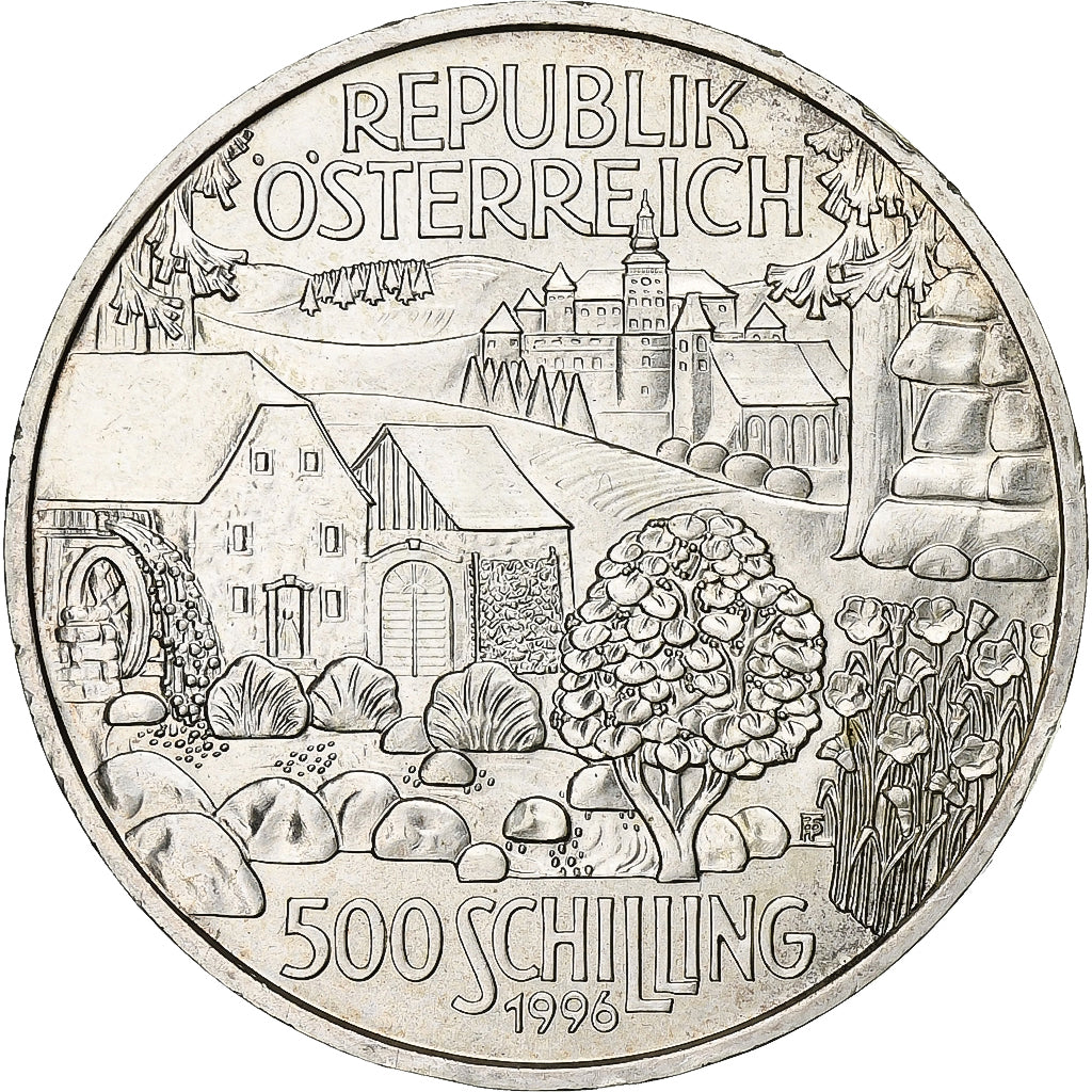 Austria, 500 Schilling, 1996, Vienna, Silver, MS(60-62), KM:3035