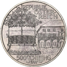 Austria, 500 Schilling, 1997, Vienna, Plata, EBC+, KM:3042