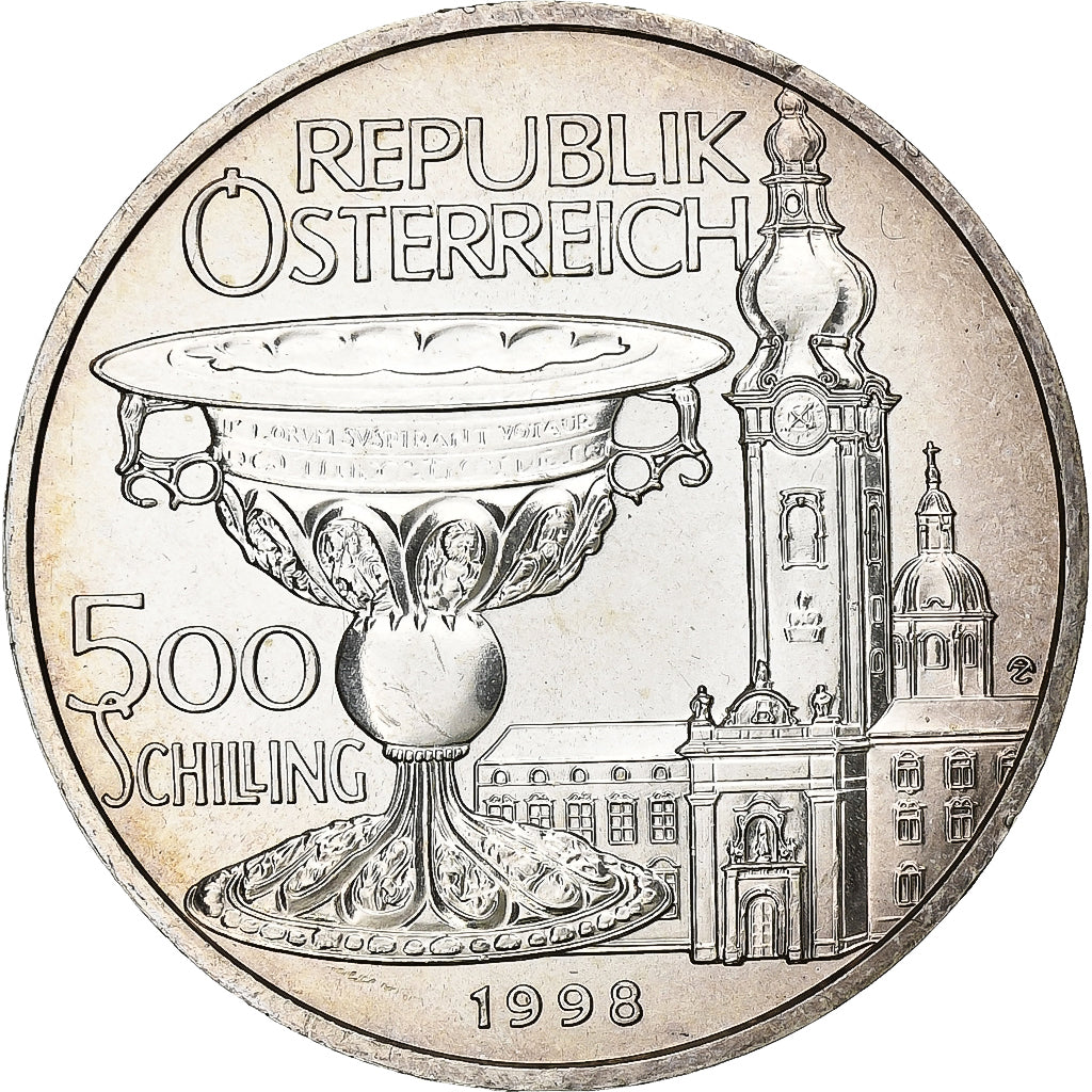 Austria, 500 Schilling, 1998, Vienna, Silver, MS(60-62), KM:3054