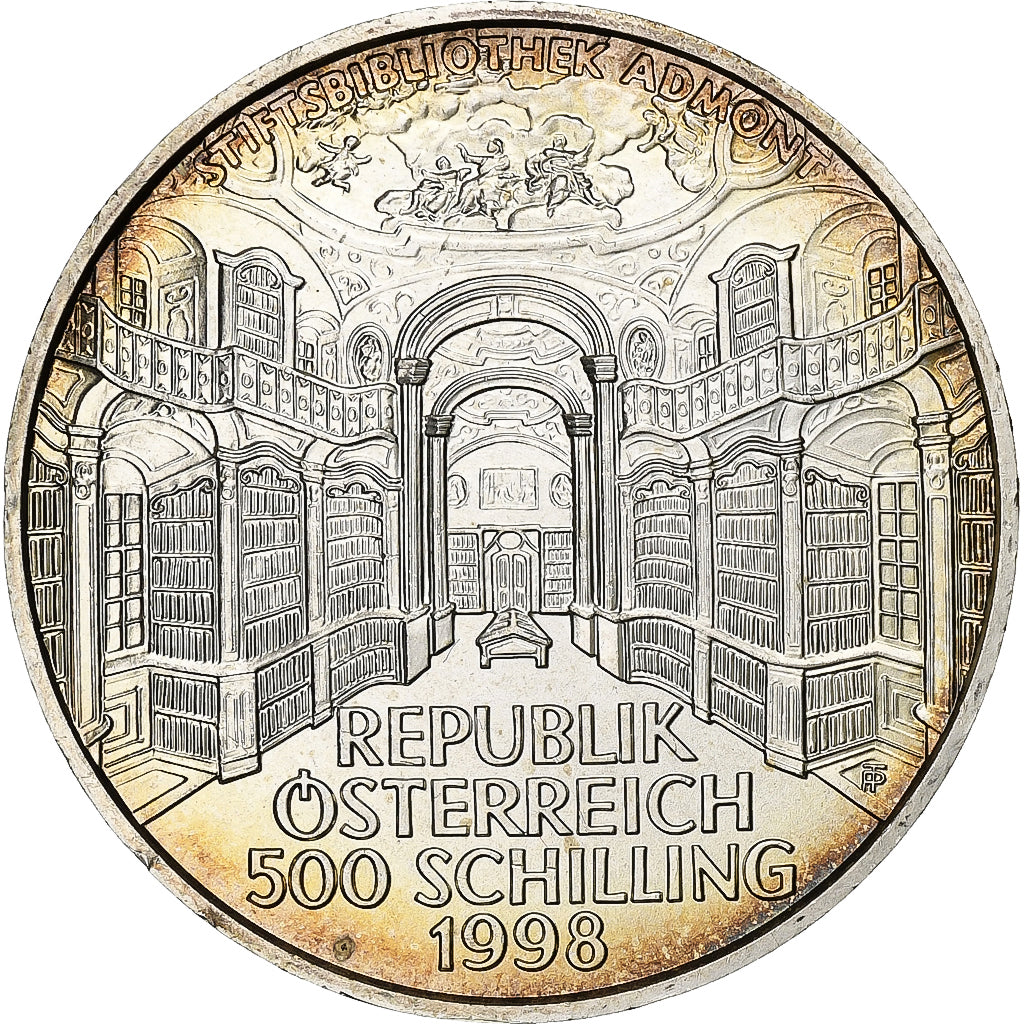 Austria, 500 Schilling, 1998, Vienna, Silver, MS(60-62), KM:3049