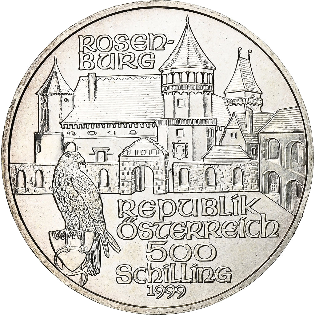 Austria, 500 Schilling, 1999, Vienna, Silver, MS(60-62), KM:3058