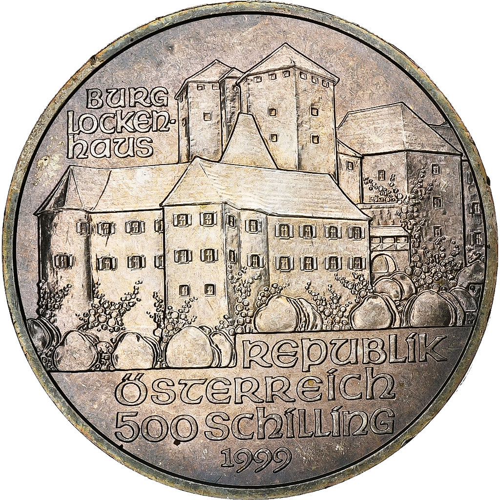 Austria, 500 Schilling, 1999, Vienna, Silver, MS(60-62), KM:3060