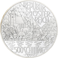 Austria, 500 Schilling, 1993, Vienna, Proof, Silver, MS(65-70), KM:3011
