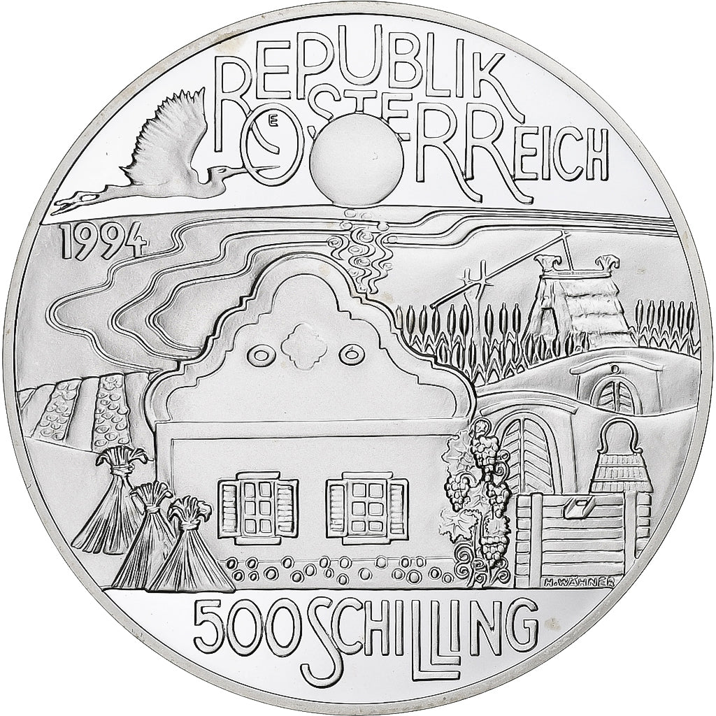 Austria, 500 Schilling, 1994, Vienna, Proof, Silver, MS(65-70), KM:3017