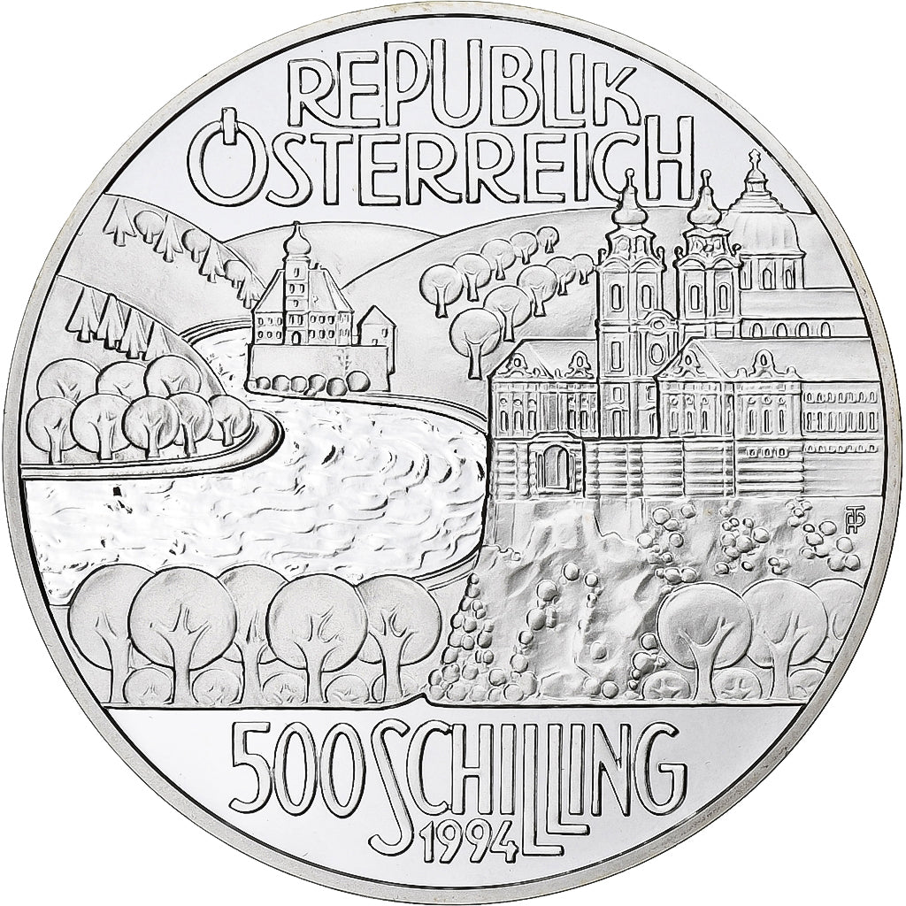 Austria, 500 Schilling, 1994, Vienna, Proof, Silver, MS(65-70), KM:3024