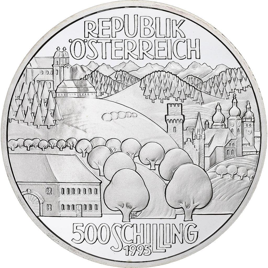 Österreich, 500 Schilling, 1995, Vienna, PP, Silber, STGL, KM:3029