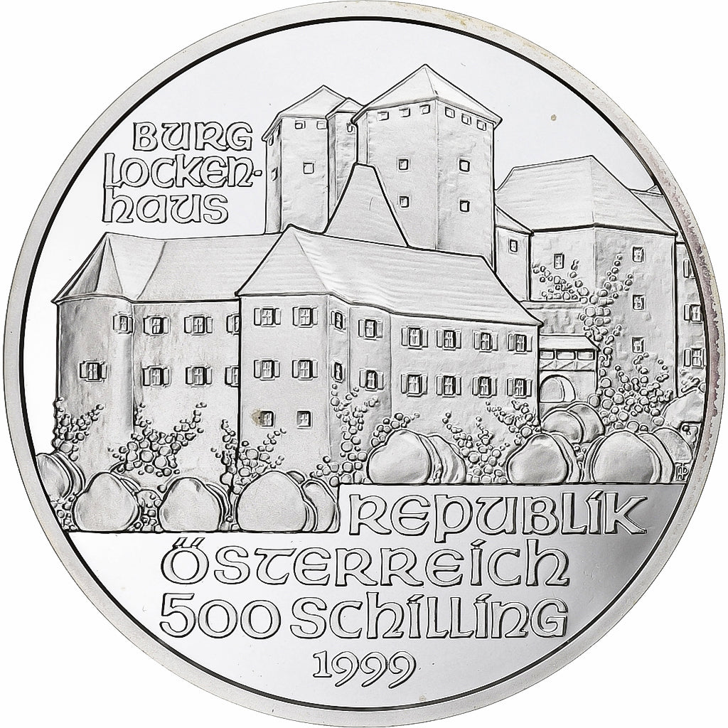 Austria, 500 Schilling, 1999, Vienna, Proof, Silver, MS(65-70), KM:3060