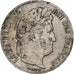 Francia, 5 Francs, Louis-Philippe, 1838, Strasbourg, Argento, MB+, Gadoury:678